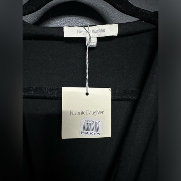 NWT Favorite Daughter The Center of Attention Dress Black M Cut Out Maxi - Picture 6 of 7